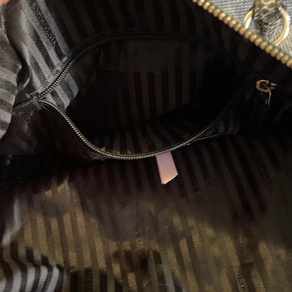 Victoria's Secret Snakeskin Satchel with Gold Chain - Picture 8 of 13